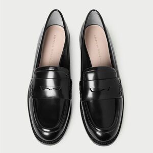 Loeffler Randall Black Rachel Penny loafer. Women’s 8.5. Like new